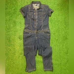 Akademiks Dark Denim Jumpsuit
